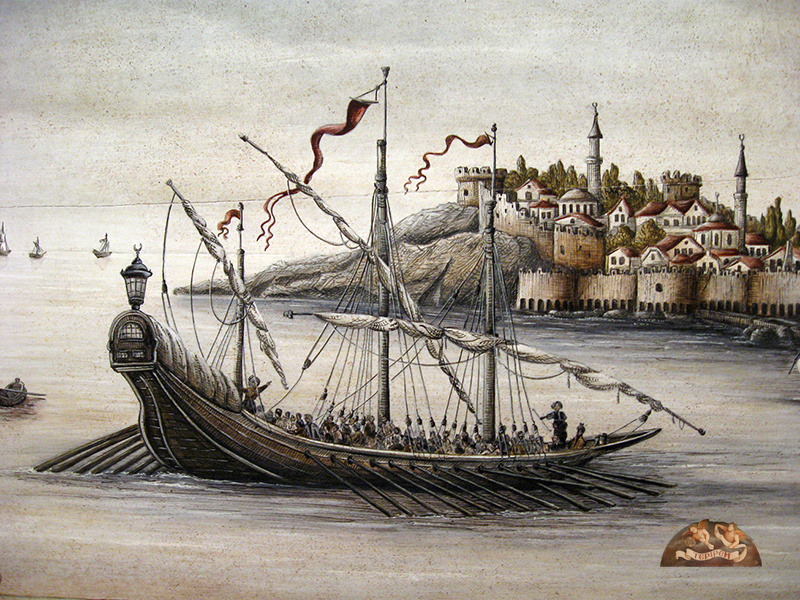 Το Βορεινο λιμανι της Μυτιληνης κατα το 1720