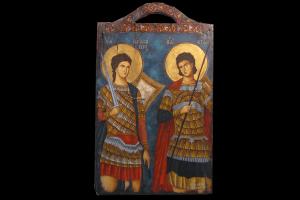 Οι αγιοι Προκοπιος και Νεστωρ